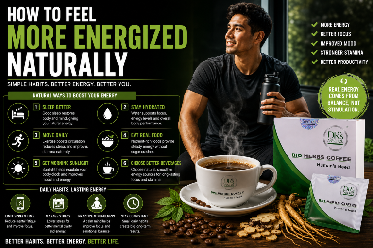 How To Feel More Energized Naturally